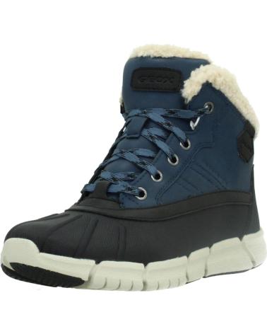 GEOX 154153 C4J9B - STIVALI IMPERMEABILI BLU C4J9B