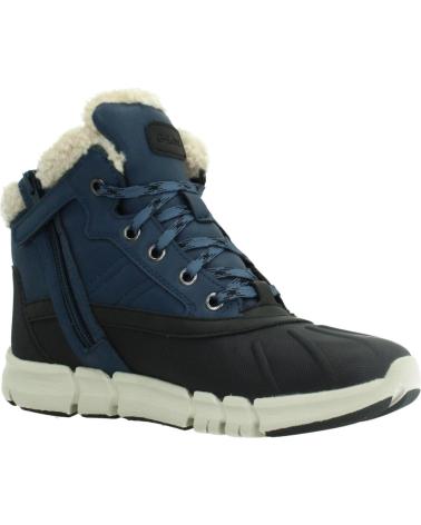 GEOX 154153 C4J9B - STIVALI IMPERMEABILI BLU C4J9B
