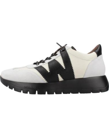 WONDERS SNEAKERS A-2476 RACER BIANCO BLANCO