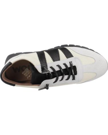 WONDERS SNEAKERS A-2476 RACER BIANCO BLANCO