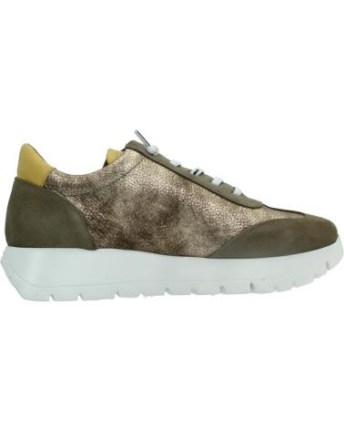 WONDERS ZAPATILLAS DEPORTIVAS 2476 EN TONO VERDE-DORADO YELLOW