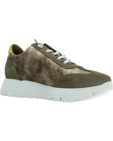 WONDERS ZAPATILLAS DEPORTIVAS 2476 EN TONO VERDE-DORADO YELLOW
