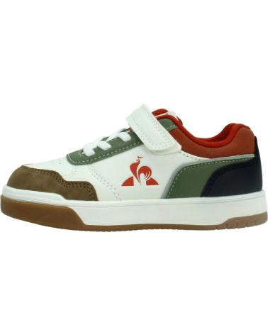 SNEAKERS LE COQ SPORTIF LCS COURT BREAKER BIANCO WHTORG PER BAMBINO WHTORG