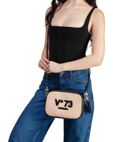 V73 TASCAPANE INGE UMHÄNGETASCHE SCHWARZ NATUR FÜR DAMEN NTRLNR