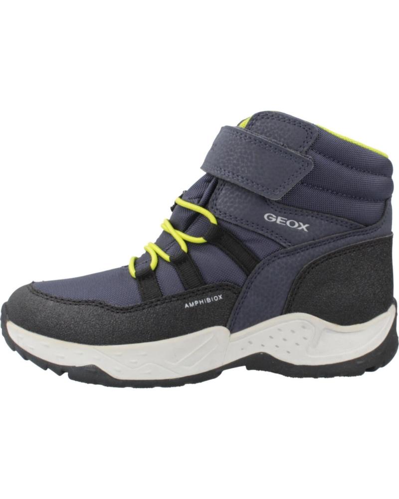 STIVALI DA TREKKING IMPERMEABILI GEOX J SENTIERO BOY B ABX BLU C0749 C0749