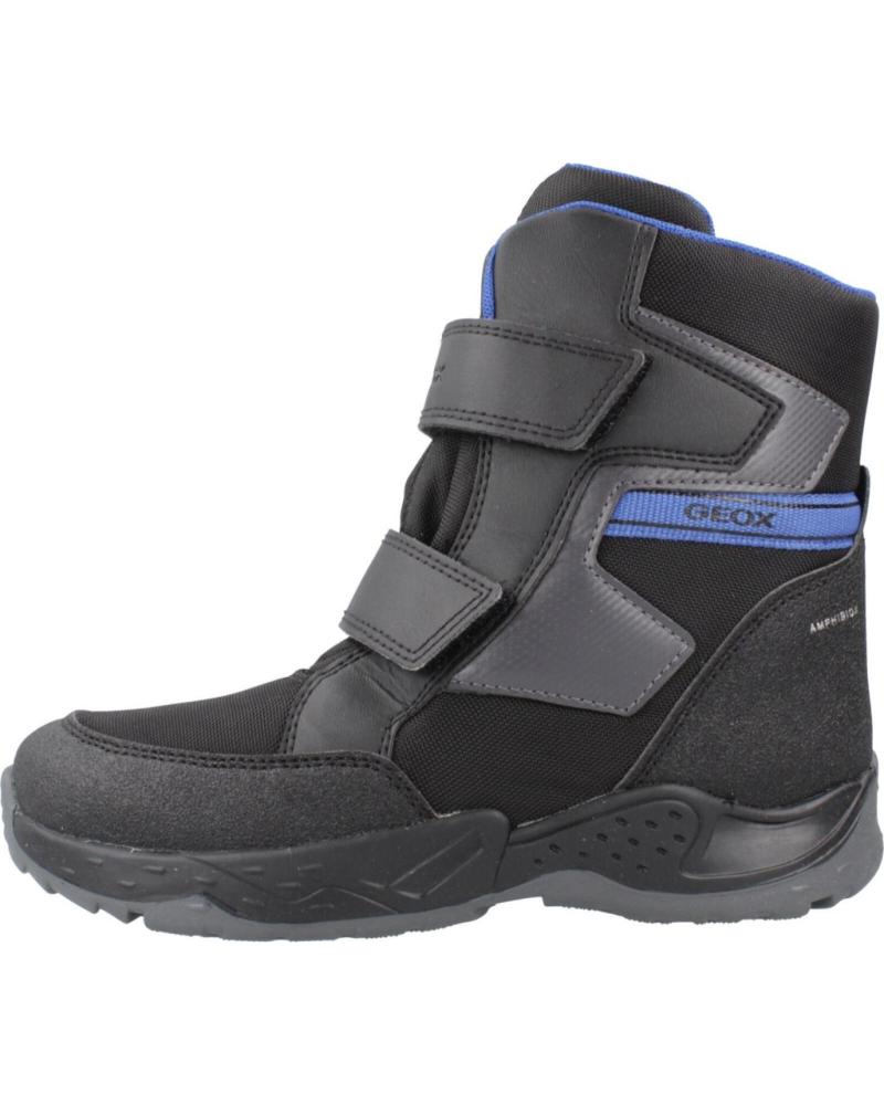 STIVALI DA TREKKING IMPERMEABILI GEOX J SENTIERO BOY B ABX NERO C0245 C0245
