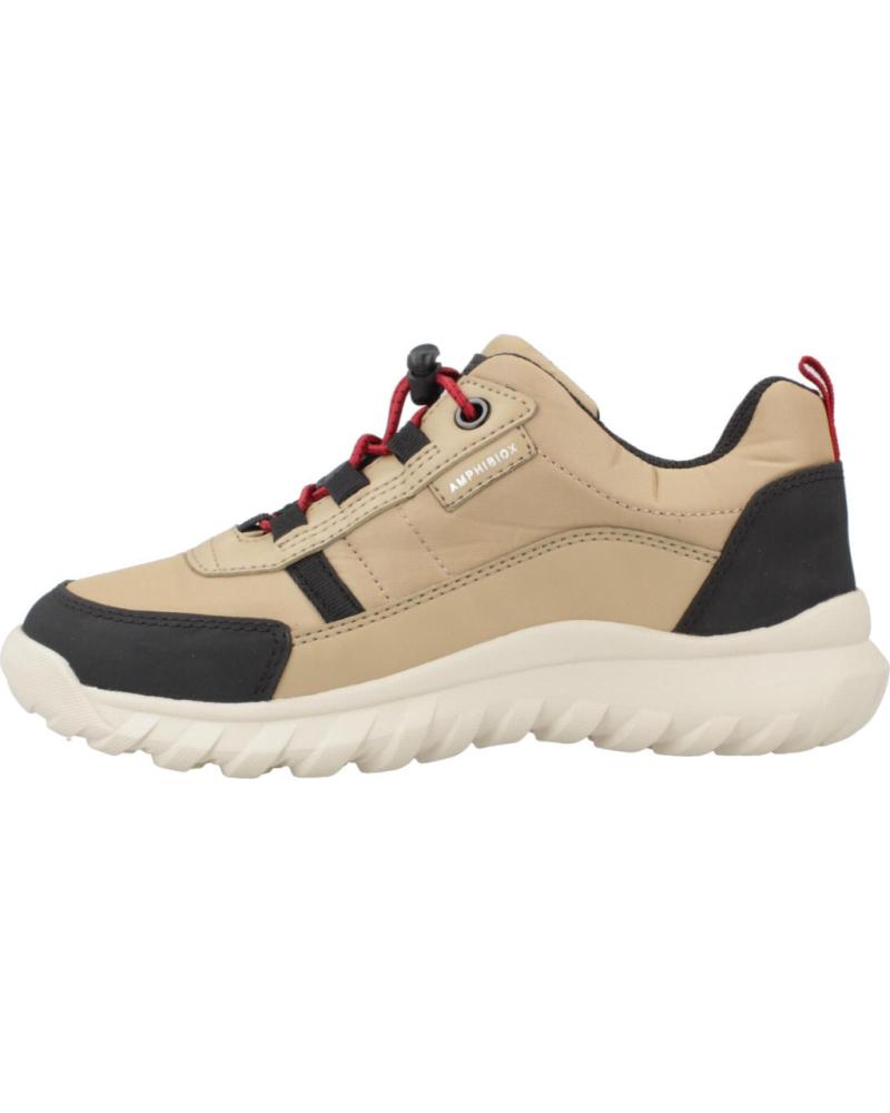 GEOX J SIMBYOS BOY B ABX C0015 - SCARPE CASUAL MARRONE CHIARO C0015