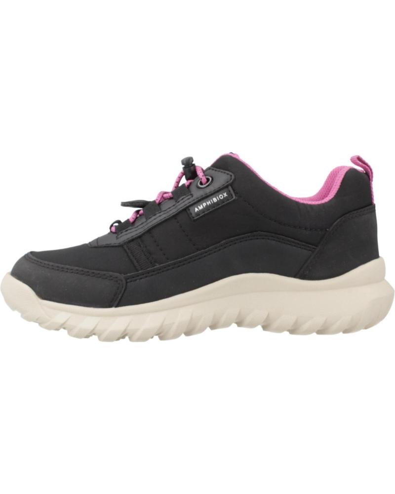 SNEAKERS GEOX J SIMBYOS GIRL B ABX NERE C0922 C0922