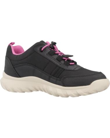 SNEAKERS GEOX J SIMBYOS GIRL B ABX NERE C0922 C0922