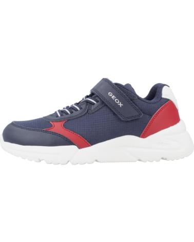 GEOX J LOFTUS C0735 - SNEAKERS CASUAL BAMBINO BLU MARINO C0735