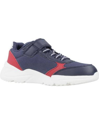 GEOX J LOFTUS C0735 - SNEAKERS CASUAL BAMBINO BLU MARINO C0735