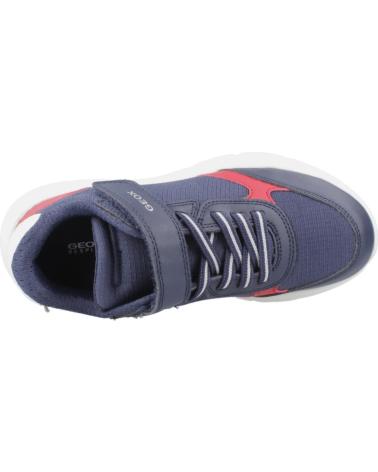 GEOX J LOFTUS C0735 - SNEAKERS CASUAL BAMBINO BLU MARINO C0735