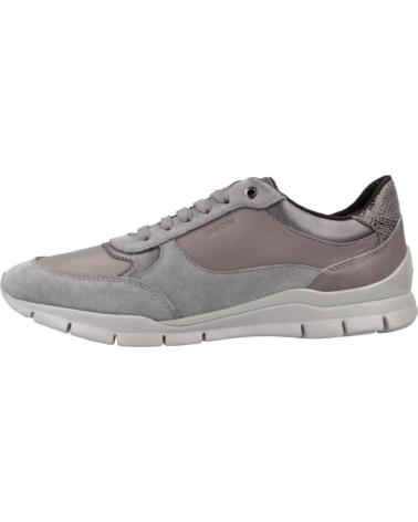 GEOX D SUKIE C9002 - SNEAKERS CASUAL DONNA GRIGIO C9002