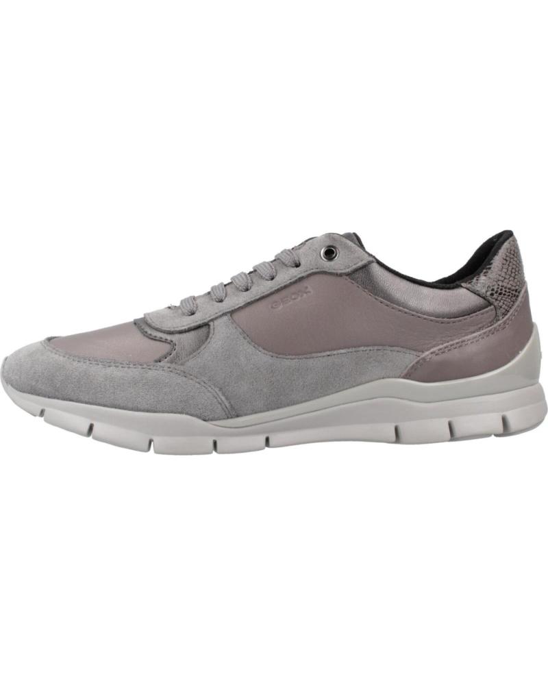 GEOX D SUKIE C9002 - SNEAKERS CASUAL DONNA GRIGIO C9002
