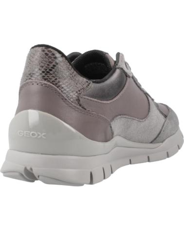 GEOX D SUKIE C9002 - SNEAKERS CASUAL DONNA GRIGIO C9002