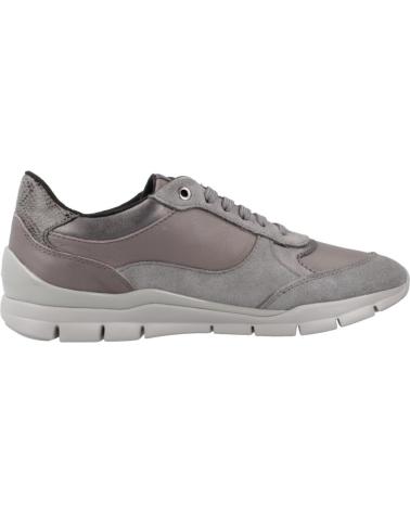 GEOX D SUKIE C9002 - SNEAKERS CASUAL DONNA GRIGIO C9002