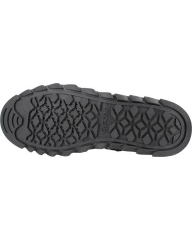 GEOX D MILLEINY B ABX C9999 - STIVALI IMPERMEABILI DONNA NERI C9999