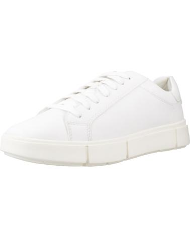 SNEAKERS GEOX U PRALI C1000 BIANCHE C1000