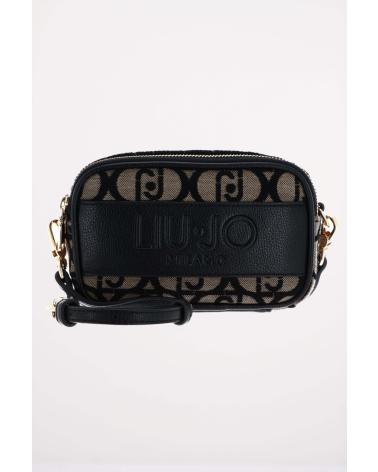 BORSA A TRACOLLA LIU JO RIDHI S CAMERA CASE NERA 22222