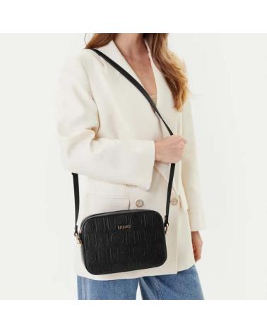 BORSA A TRACOLLA LIU JO ECS M CAMERA CASE NERA 22222
