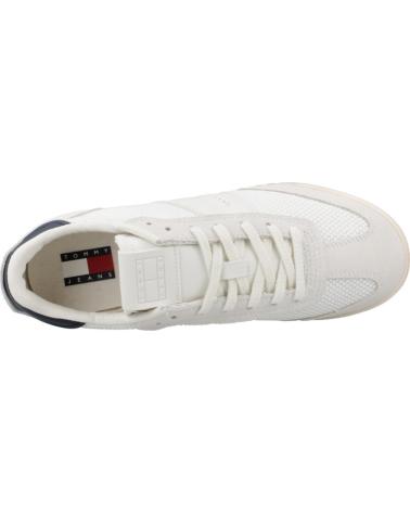 BASKETS TOMMY JEANS TJW LOW PROFILE RUNNER BLANCHES (0GZ) 0GZ