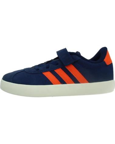 ADIDAS VL COURT 3.0 EL C BLAUE UND ORANGE SNEAKER BLUE