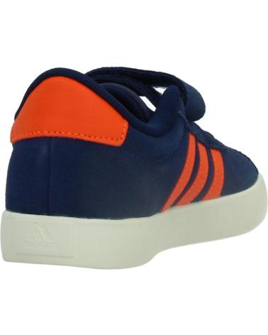 ADIDAS VL COURT 3.0 EL C BLAUE UND ORANGE SNEAKER BLUE
