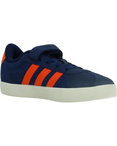 ADIDAS VL COURT 3.0 EL C BLAUE UND ORANGE SNEAKER BLUE