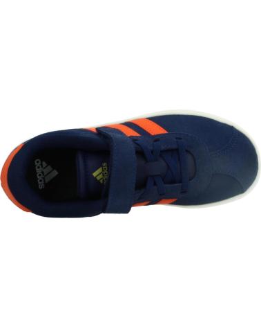 ADIDAS VL COURT 3.0 EL C BLAUE UND ORANGE SNEAKER BLUE