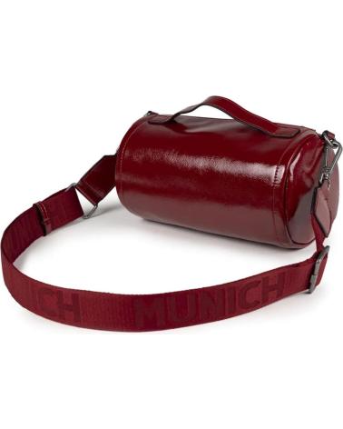 BORSA A TRACOLLA MUNICH CROSSBODY BARREL ROSSA RED