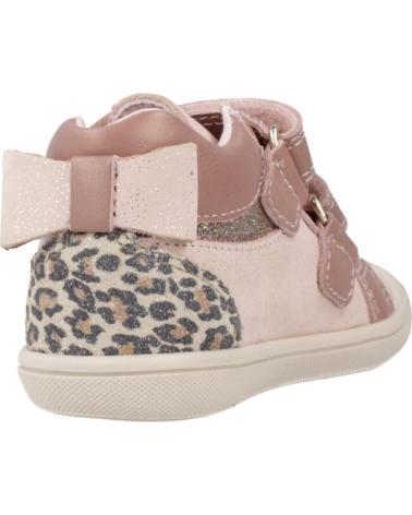 PABLOSKY 061770: STIVALETTO IN PELLE ROSA CON VELCRO PER BAMBINA TBNSU