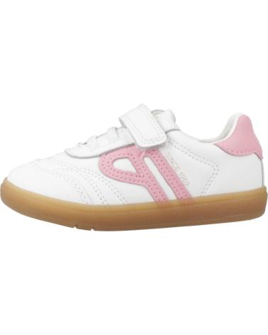 PABLOSKY SCARPE SPORTIVE BAREFOOT MODELLO 062307 BIANCO CON ROSA BLANCO