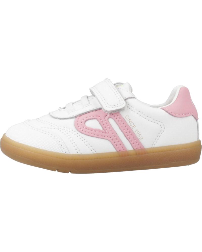 PABLOSKY SCARPE SPORTIVE BAREFOOT MODELLO 062307 BIANCO CON ROSA BLANCO