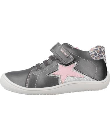 SNEAKERS CASUAL PABLOSKY 064455P GRIGIO PIOMBO CON STELLA ROSA PLOMO