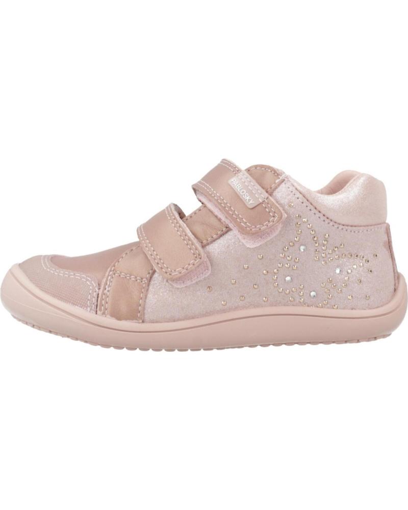 SNEAKERS CASUAL PABLOSKY 064570P ROSA CON DOPPIO VELCRO ROSA