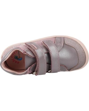 STIVALI PABLOSKY 064580P ROSA ROSE CON CHIUSURA ADESIVA ROSE