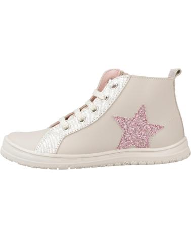 STIVALI PABLOSKY 445535P BEIGE PIETRA CON STELLA ROSA PIEDRA
