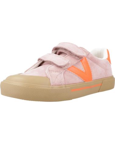 SNEAKERS VICTORIA 1355100V NUDE CON CHIUSURA A STRAPPO PER BAMBINO NUDE