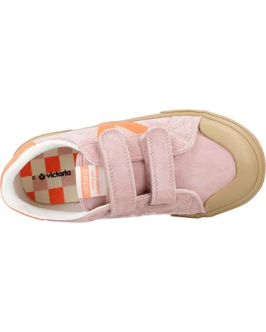 SNEAKERS VICTORIA 1355100V NUDE CON CHIUSURA A STRAPPO PER BAMBINO NUDE