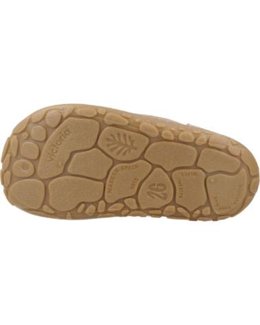 SNEAKERS VICTORIA 1370118V BOSCO BEIGE TORTORA CON CHIUSURA A STRAPPO PER BAMBINO TAUPE