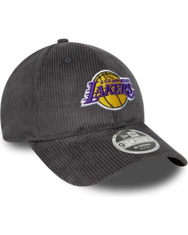 NEW ERA LA LAKERS MLB CORD 9FORTY KAPPE DUNKELGRAU GRH