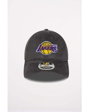 NEW ERA LA LAKERS MLB CORD 9FORTY KAPPE DUNKELGRAU GRH
