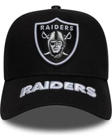 BONÉ NEW ERA LAS VEGAS RAIDERS MLB 9FORTY VISOR HIT PRETO BLK