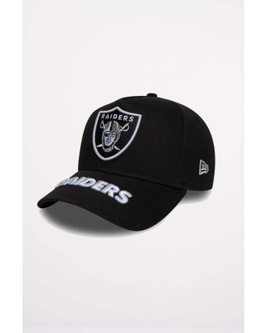BONÉ NEW ERA LAS VEGAS RAIDERS MLB 9FORTY VISOR HIT PRETO BLK