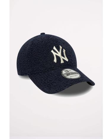 BONÉ NEW ERA NEW YORK YANKEES MLB BORG AZUL MARINHO 9FORTY NVY
