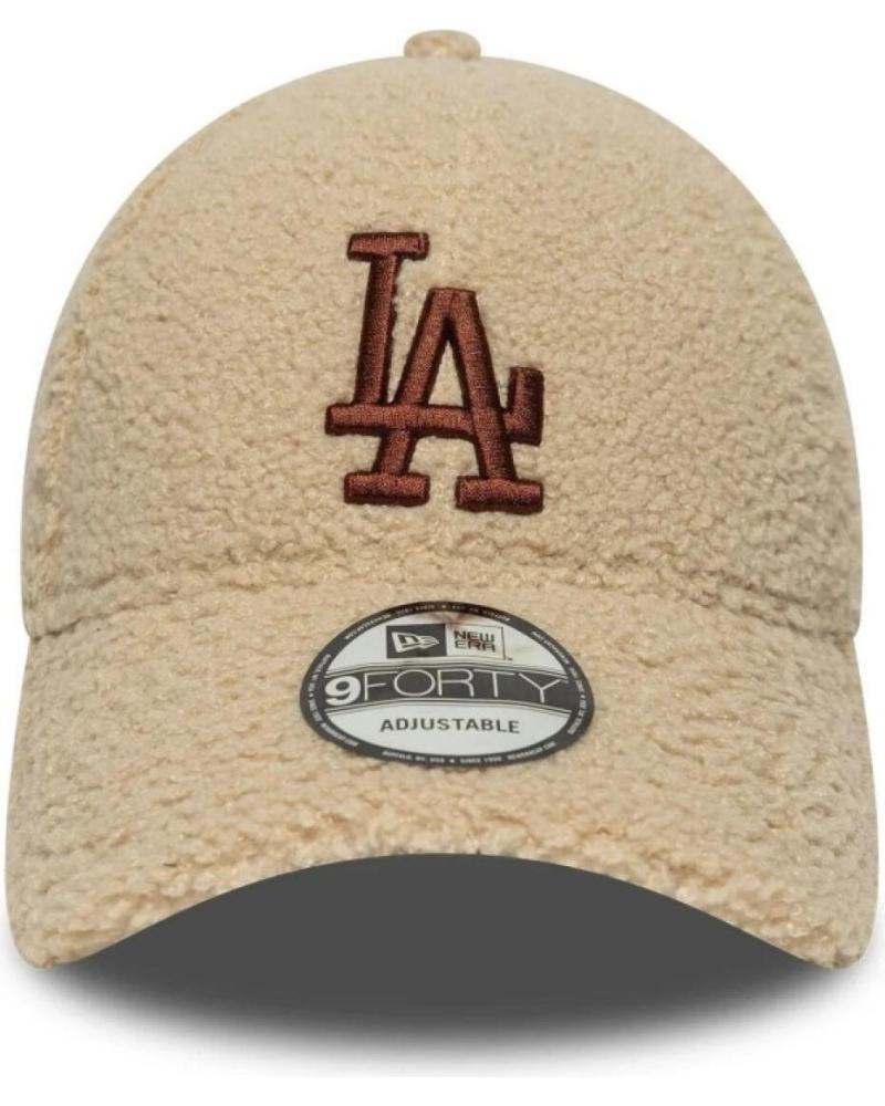 BONÉ NEW ERA LA DODGERS MLB BORG BEGE CLARO LTC