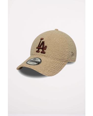 BONÉ NEW ERA LA DODGERS MLB BORG BEGE CLARO LTC