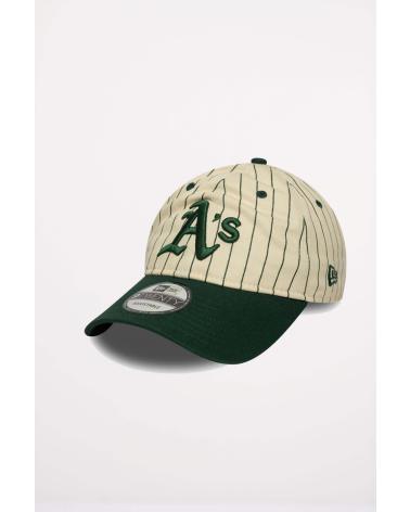 BONÉ NEW ERA OAKLAND ATHLETICS MLB PINSTRIPE DARK GREEN DKG DKG