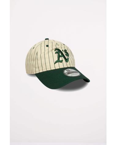 BONÉ NEW ERA OAKLAND ATHLETICS MLB PINSTRIPE DARK GREEN DKG DKG