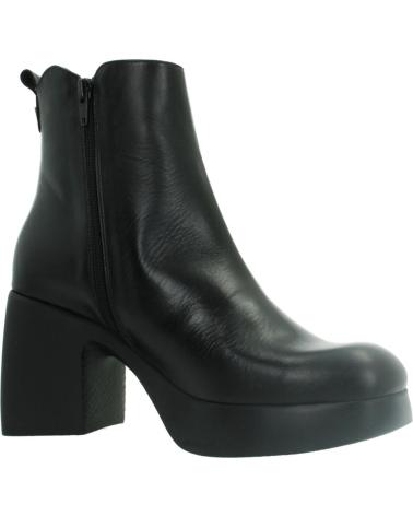 STIVALETTI WONDERS H4981 NERI NEGRO